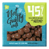 Not Guilty Lískové ořechy v mléčné čokoládě vegan