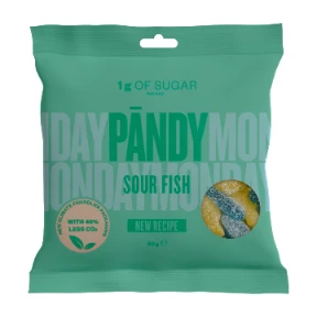 Pandy Candy Sour Fish borůvka citron